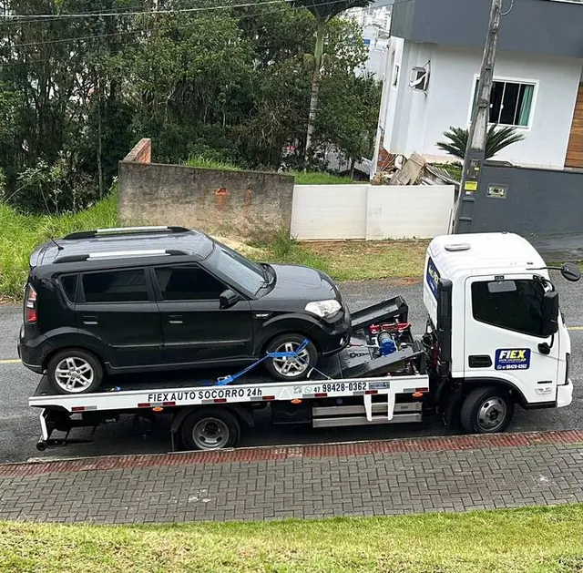 Reboque de carro de passeio